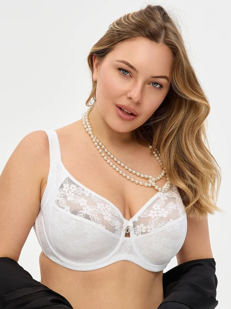 Білий бюстгальтер Orietta Avec 9031 на чашку E арт.1111319